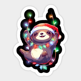 Merry Slothmas! Sticker